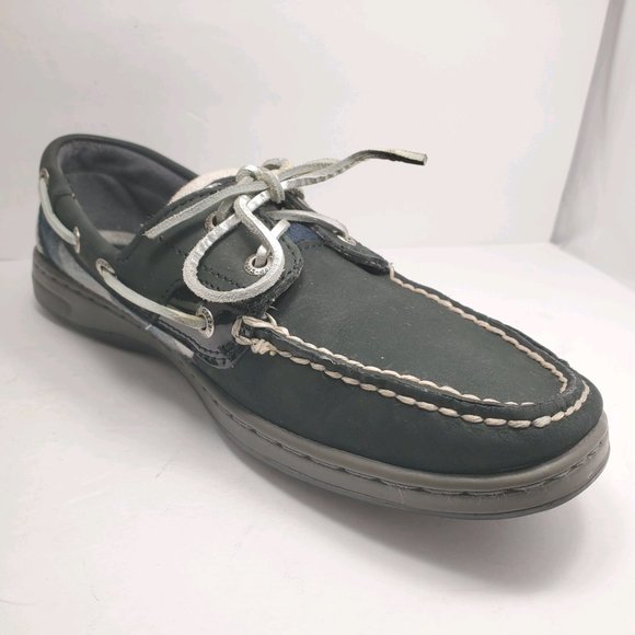 sperry bluefish black
